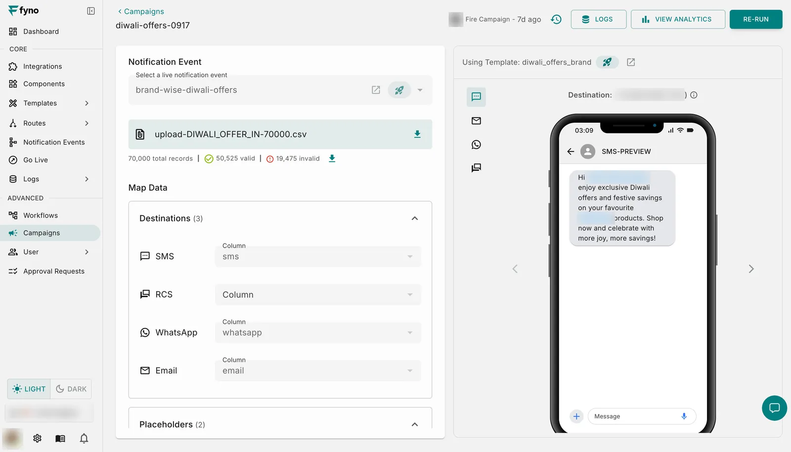 Configure the Campaign